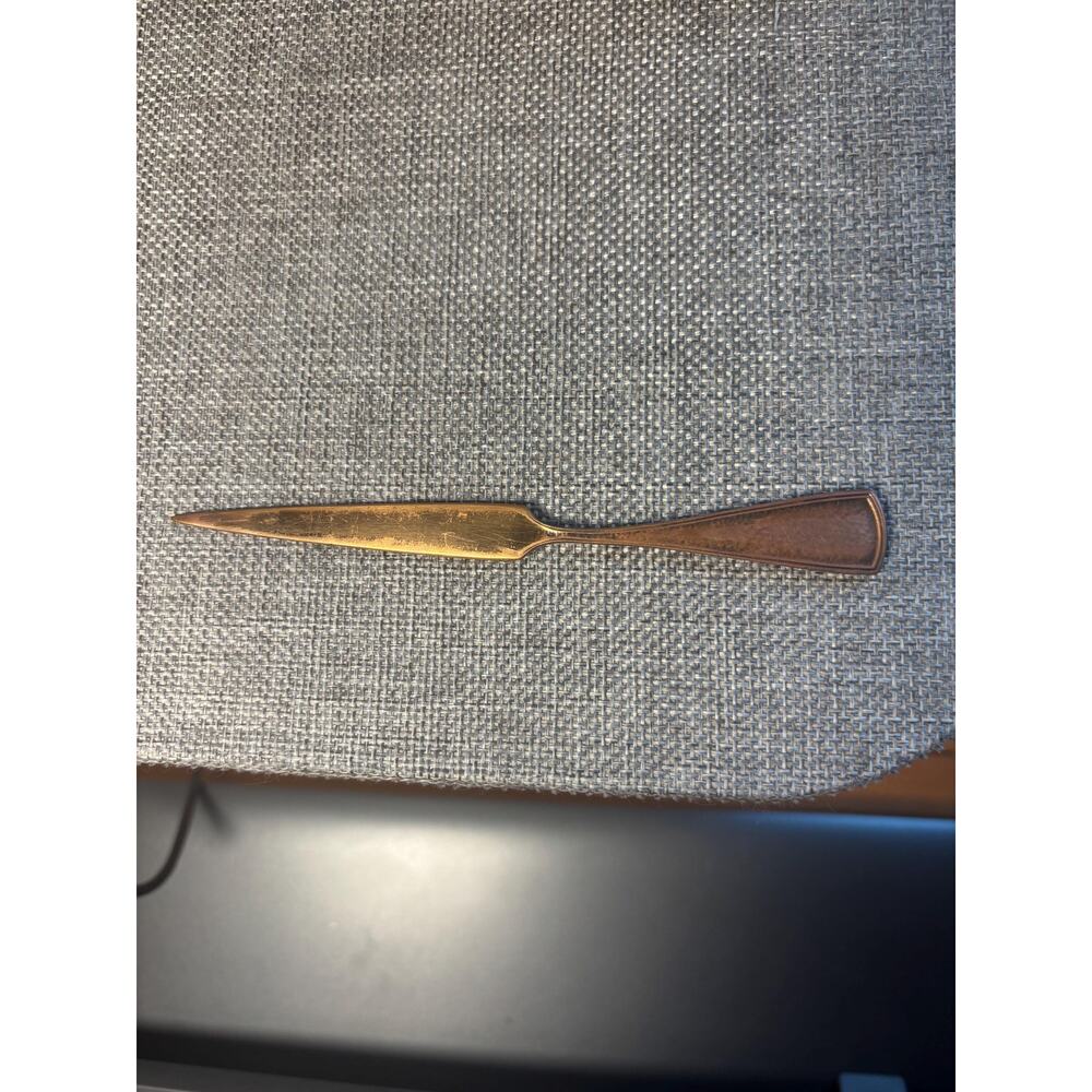 Vintage University of Oregon letter opener copper 5 inches - Picture 3 of 7